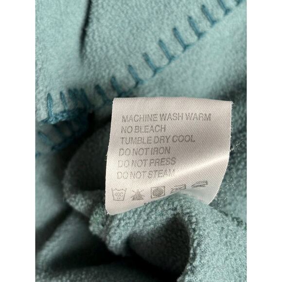 Woolrich Turtleneck Sweater Womens Size M Teal Long Sleeve Polyester - Picture 4 of 7